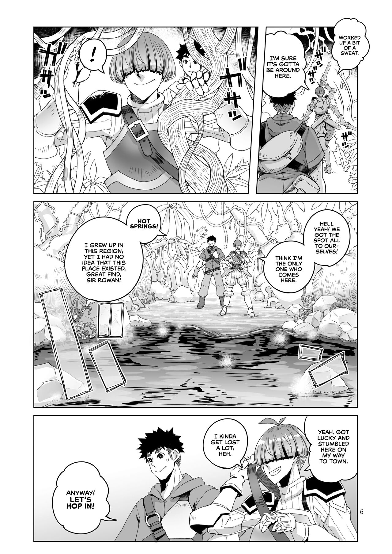 Rowan Nyokenshi wa Kakusenai | Rowan, the Swordswoman in Plain Sight page 5 full