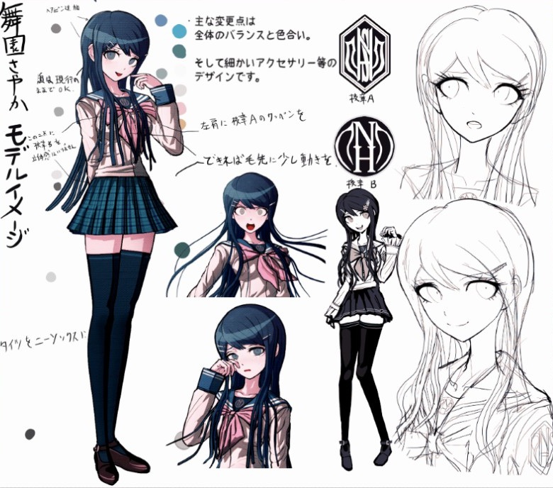 Danganronpa Trigger Happy Havoc Anniversary Edition Artbook In-Game page 8 full
