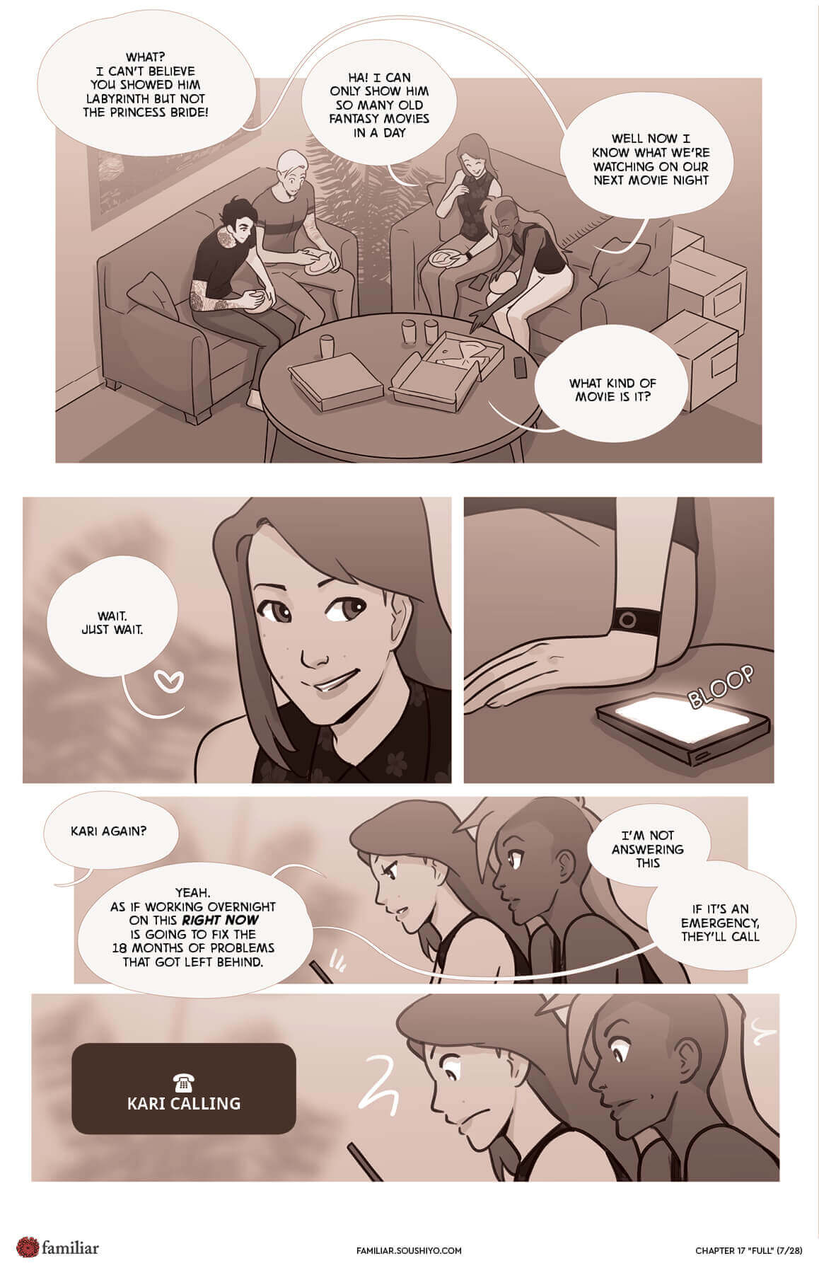 Familiar  - Act 3 - Chapter 17 - Full page 8 full