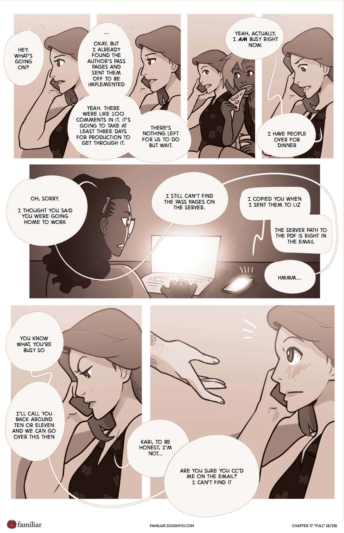 Familiar  - Act 3 - Chapter 17 - Full page 9 full