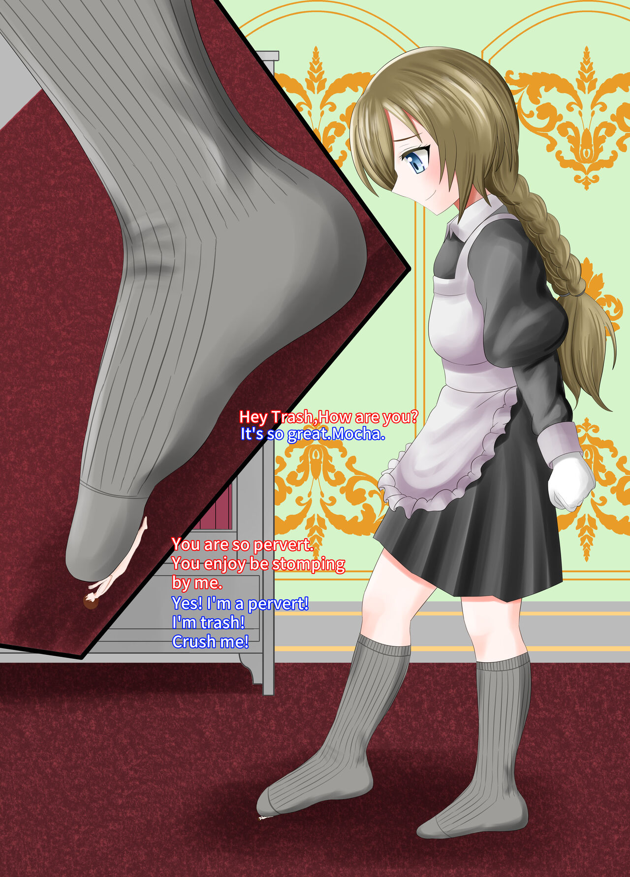 A story about being small and having a maid step on you page 6 full