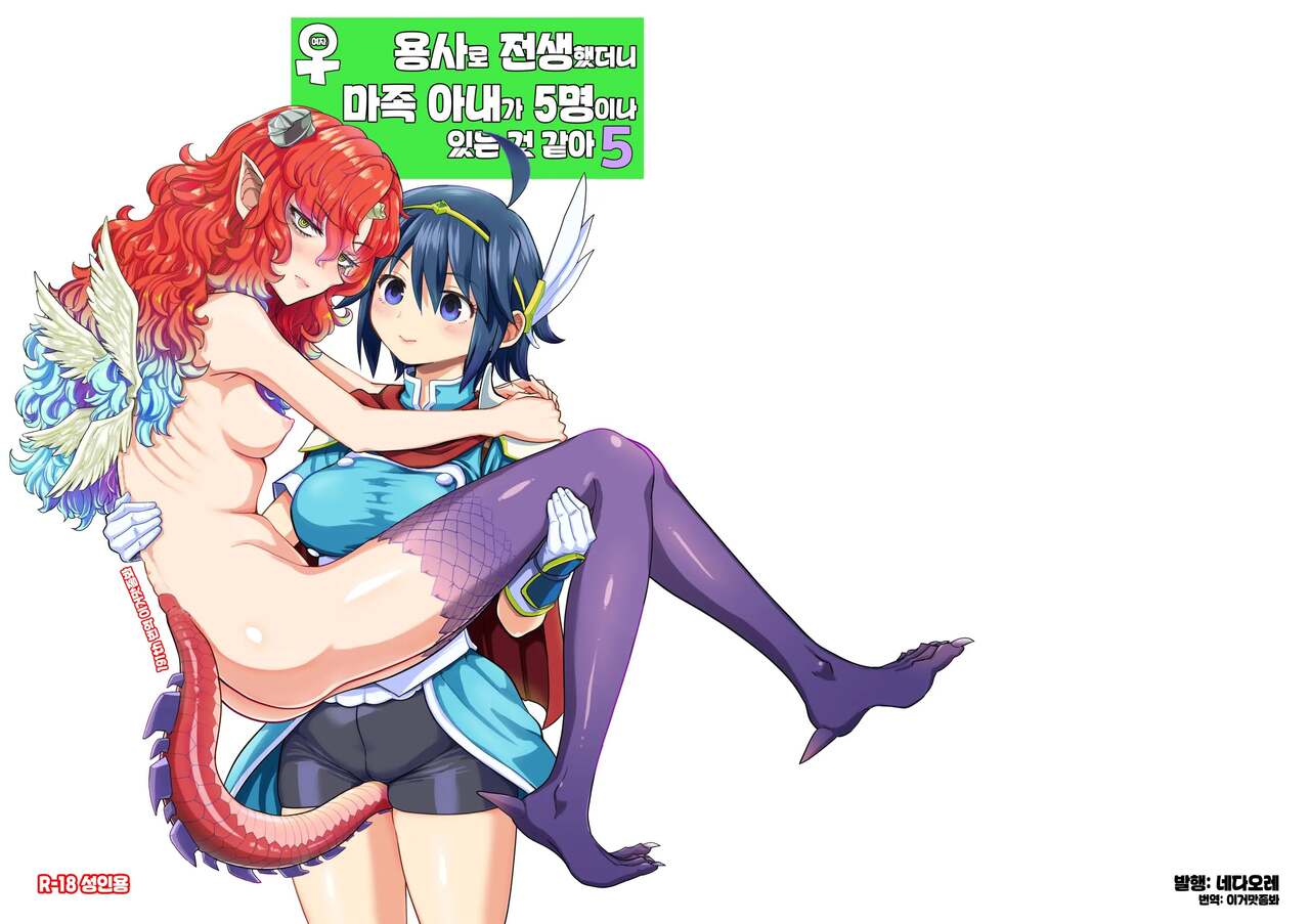Onna Yuusha ni Tensei Shitara Mazoku no Tsuma ga 5-nin mo Irurashii 5｜여자 용사로 전생했더니 마족 아내가 5명이나 있는 것 같아 5 page 1 full