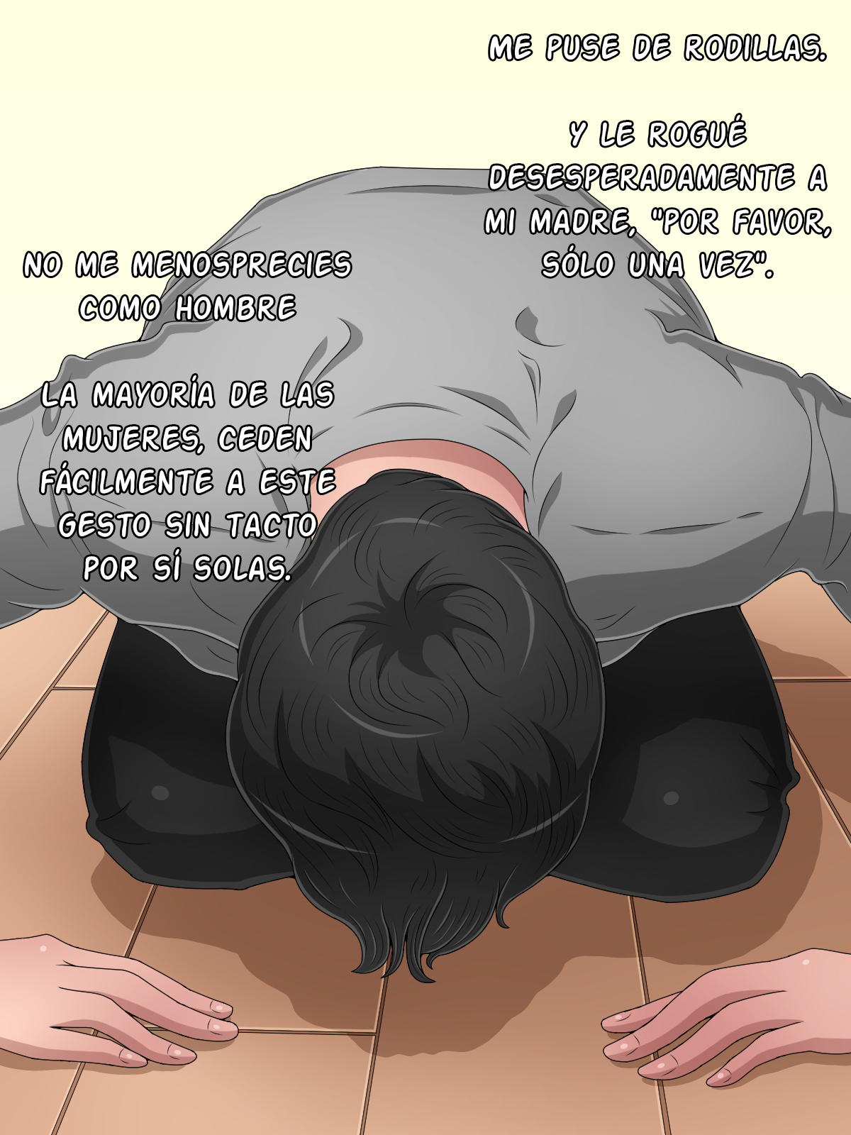 Bijin na Ofukuro o Oyaji kara Netoru Tame ni Dogeza shite Sex o Tanonde Mita page 6 full