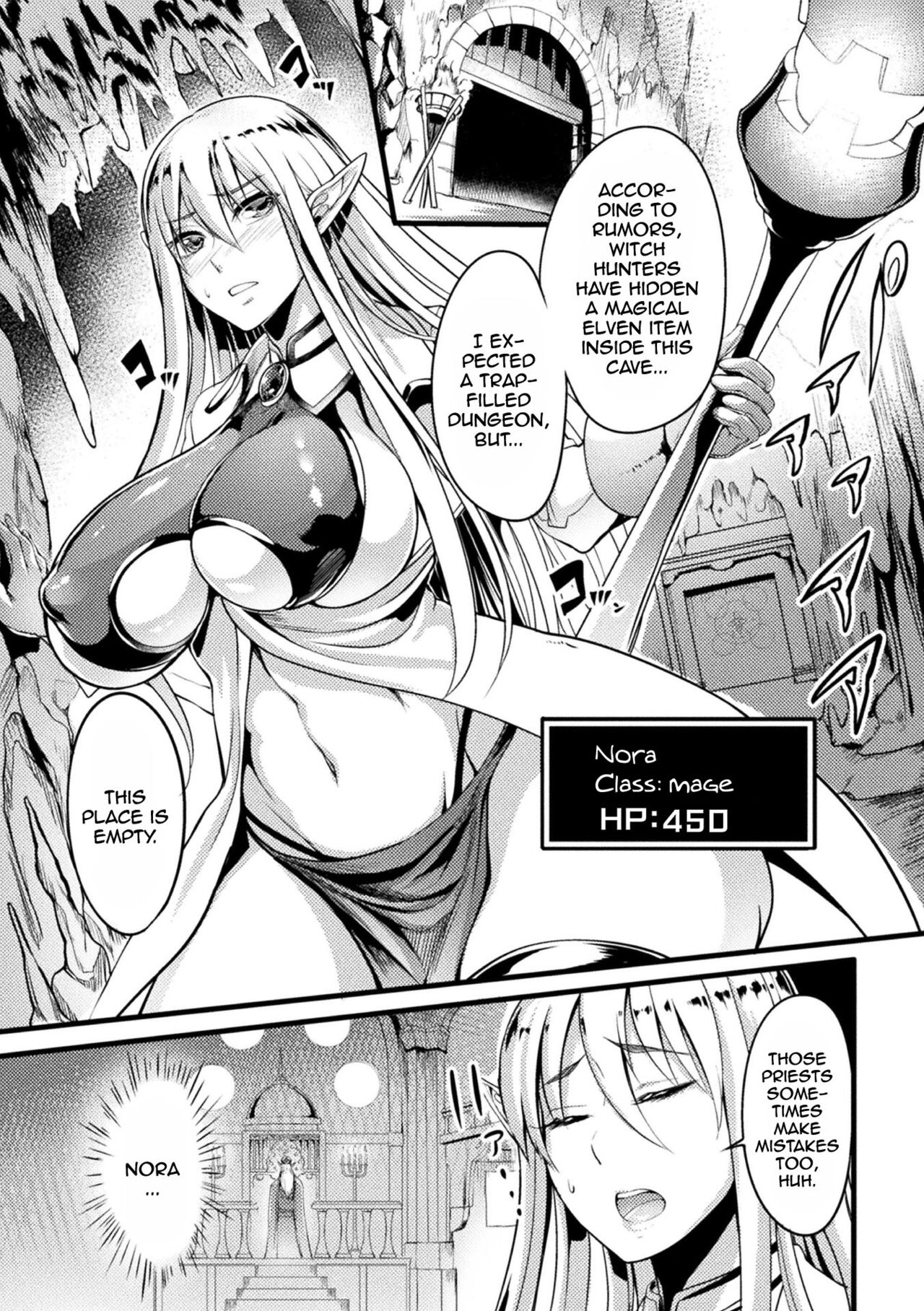 Ero Trap Dungeon! Elf kari no Shokushuana Ep.1-3 | Lewd Trap Dungeon! The Elf Hunting Tentacle Hole Ep.1-3 page 3 full