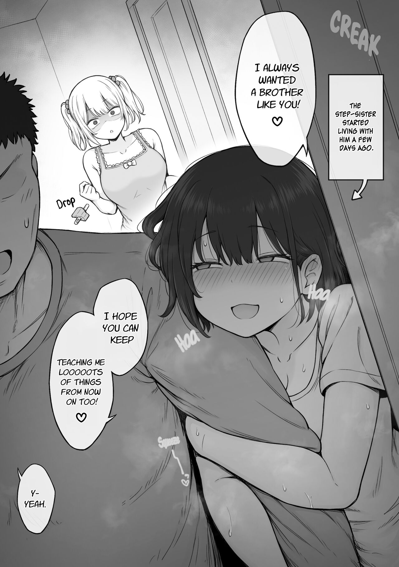 Gimai ni Ani o Torarete Shimatta Namaiki Imouto-chan | The Cheeky Little Sister Whose Brother Was Stolen by the Step-Sister page 2 full
