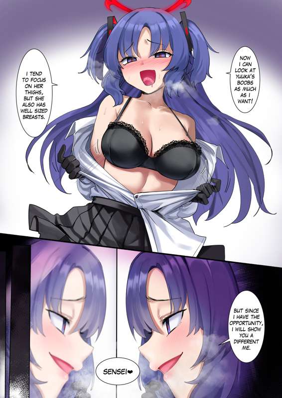 Blue Archive Yuuka Possession page 9 full