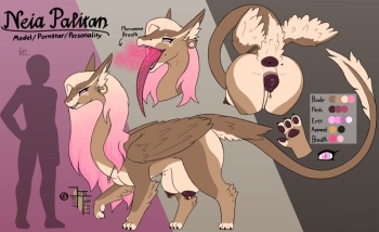 Neia the Dragoness Pornstar cover
