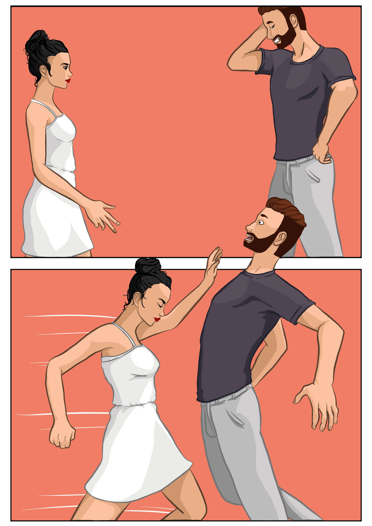 Hitting on the Wrong Woman page 2 full
