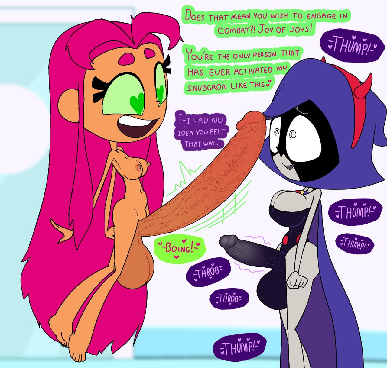 Starfire &amp; Raven page 3 full