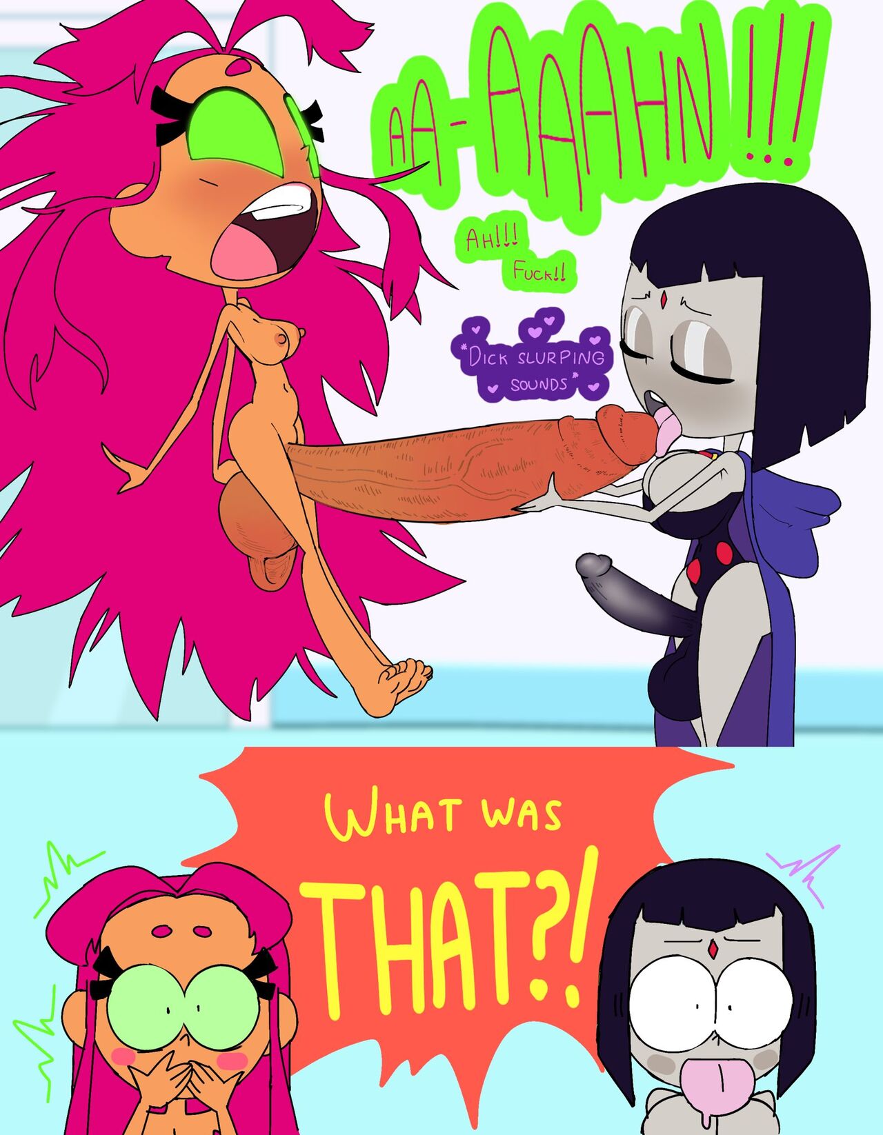 Starfire &amp; Raven page 6 full