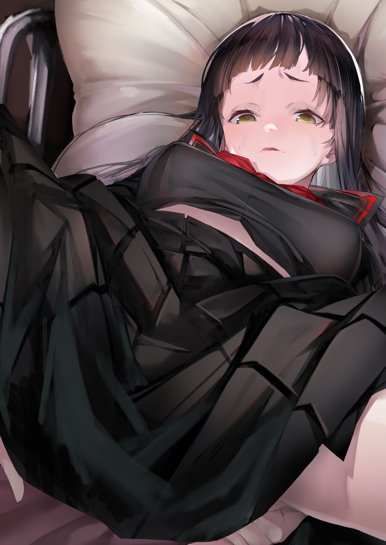 パッツン黒髪女の子を調教してみた page 1 full
