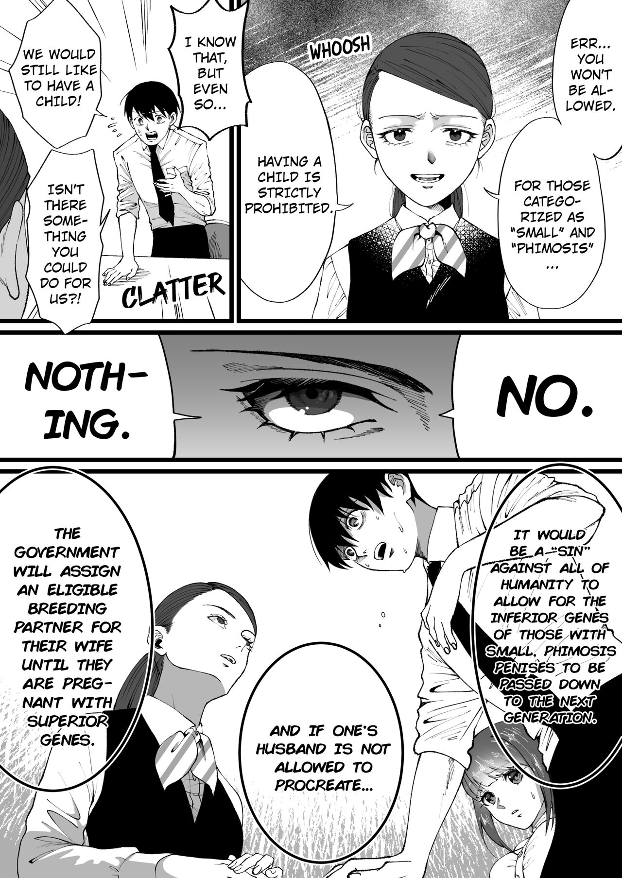 Tanshou Houkei wa Okotowari na Sekai | A World Where Small, Phimosis Cocks Are Hated page 3 full