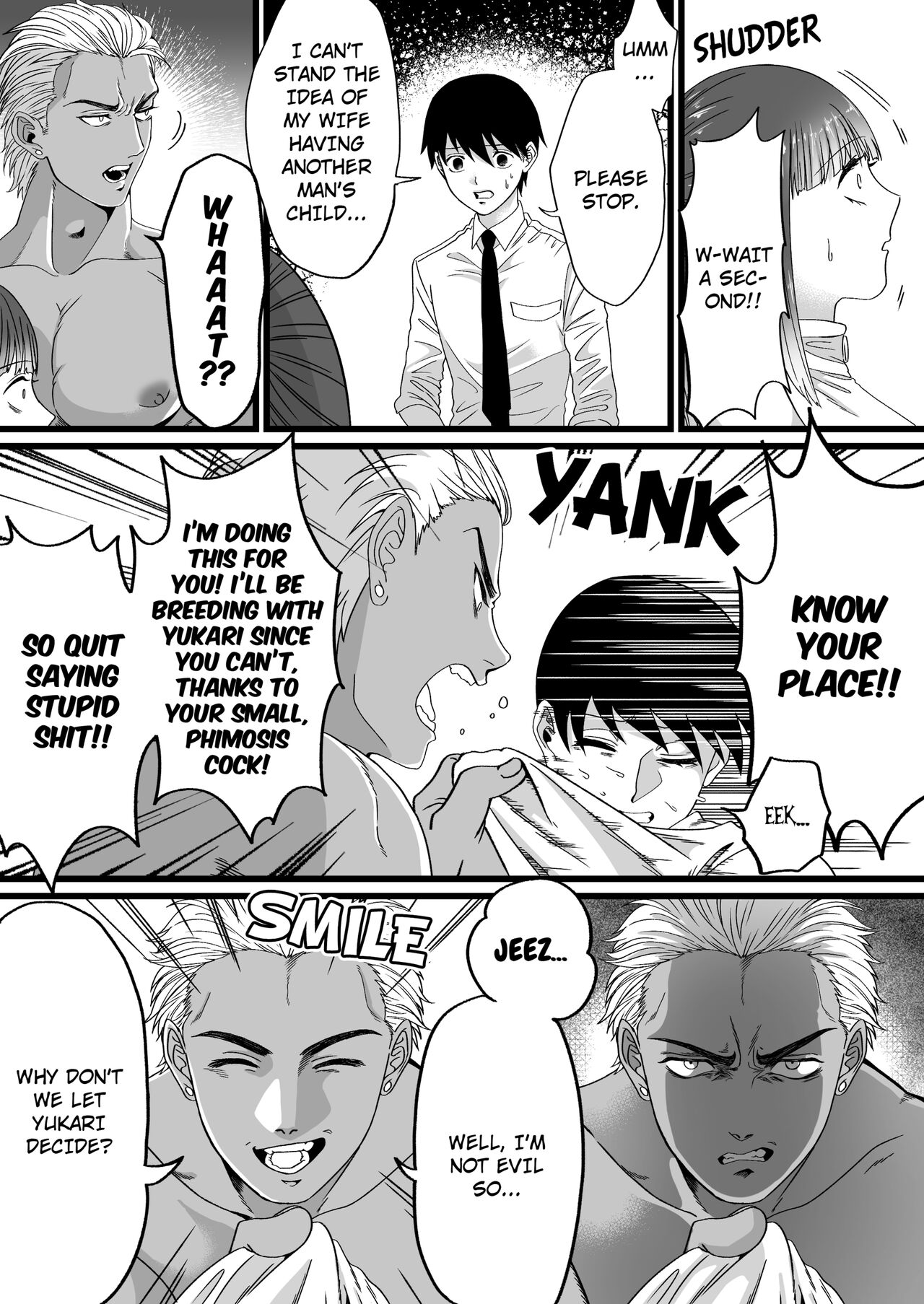 Tanshou Houkei wa Okotowari na Sekai | A World Where Small, Phimosis Cocks Are Hated page 9 full