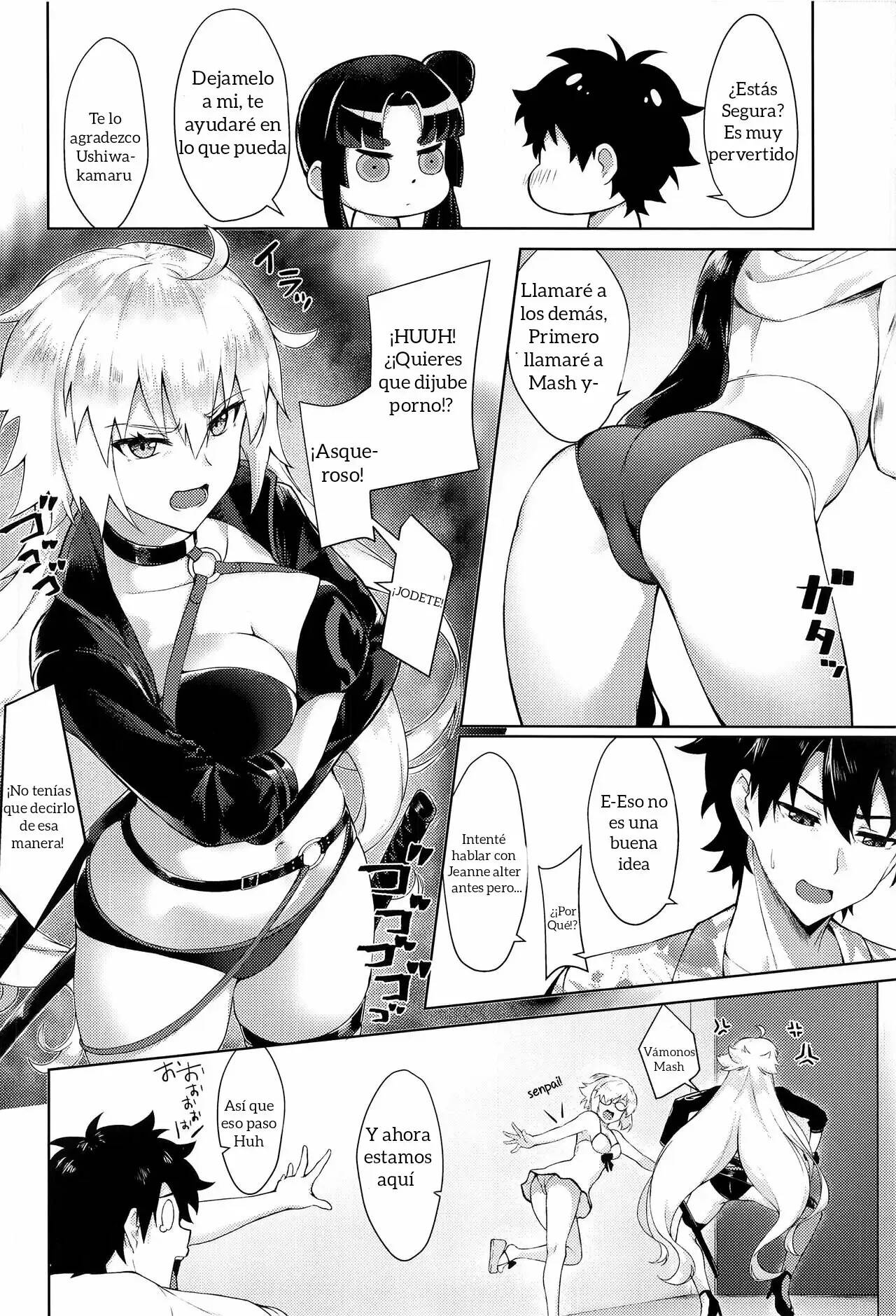 Ushiwakamaru to Genkou Seikatsu | Working on a Draft with Ushiwakamaru page 3 full