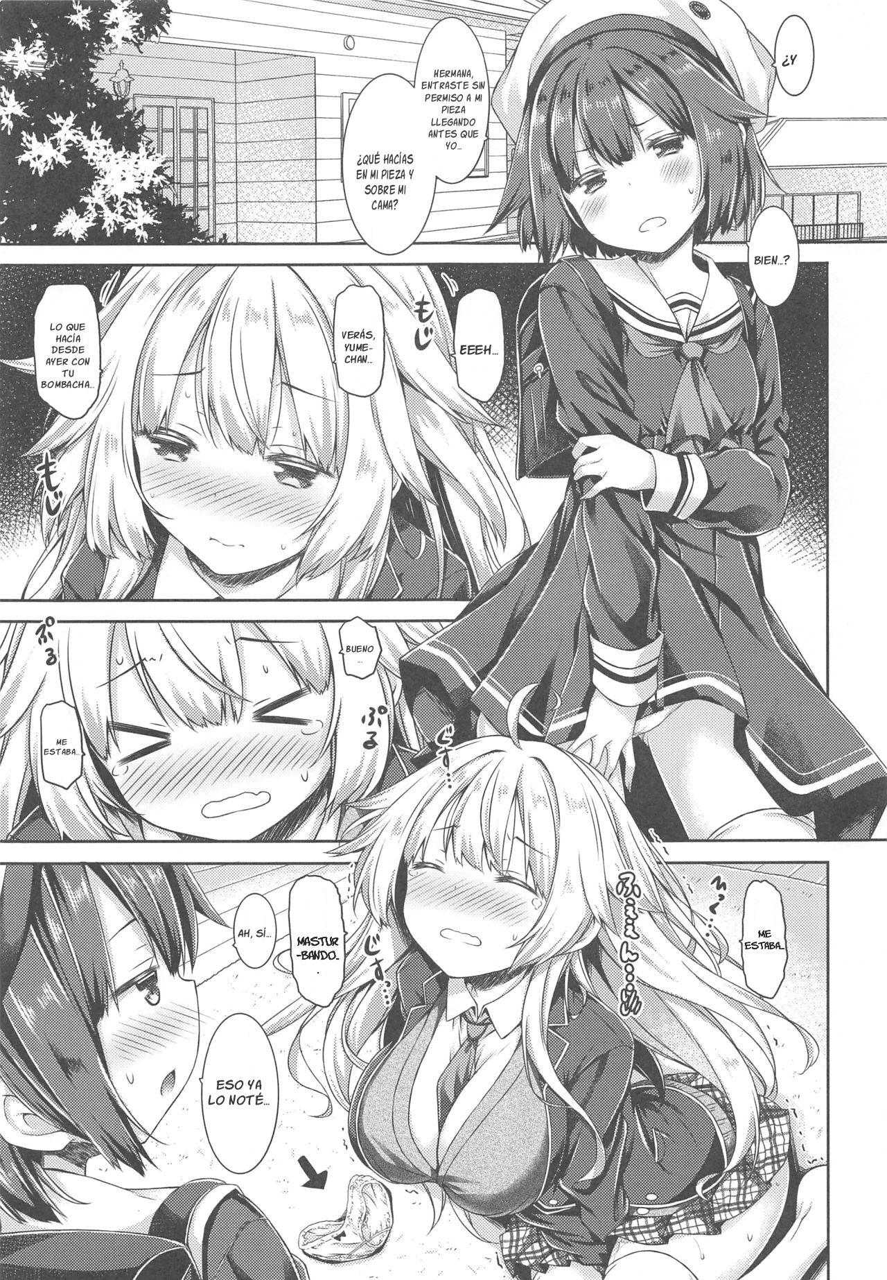 Onee-chan ga Imouto no Pants de Hitori Ecchi Shitemashita. page 4 full