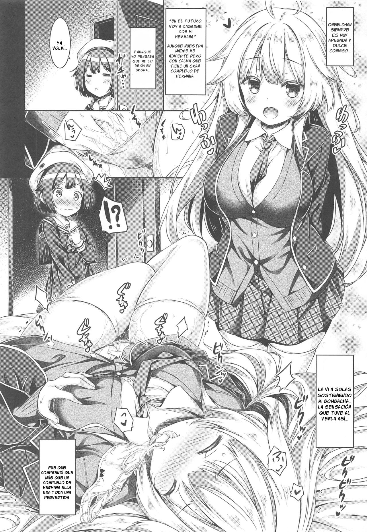 Onee-chan ga Imouto no Pants de Hitori Ecchi Shitemashita. page 5 full
