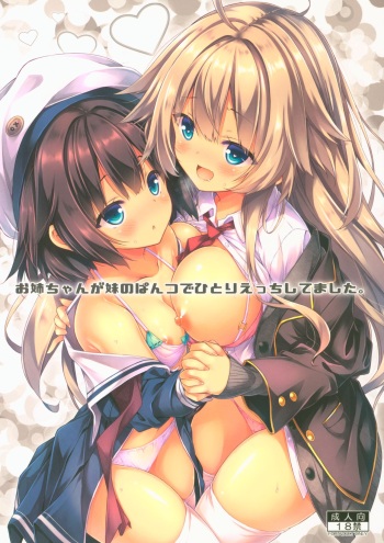 Onee-chan ga Imouto no Pants de Hitori Ecchi Shitemashita. cover