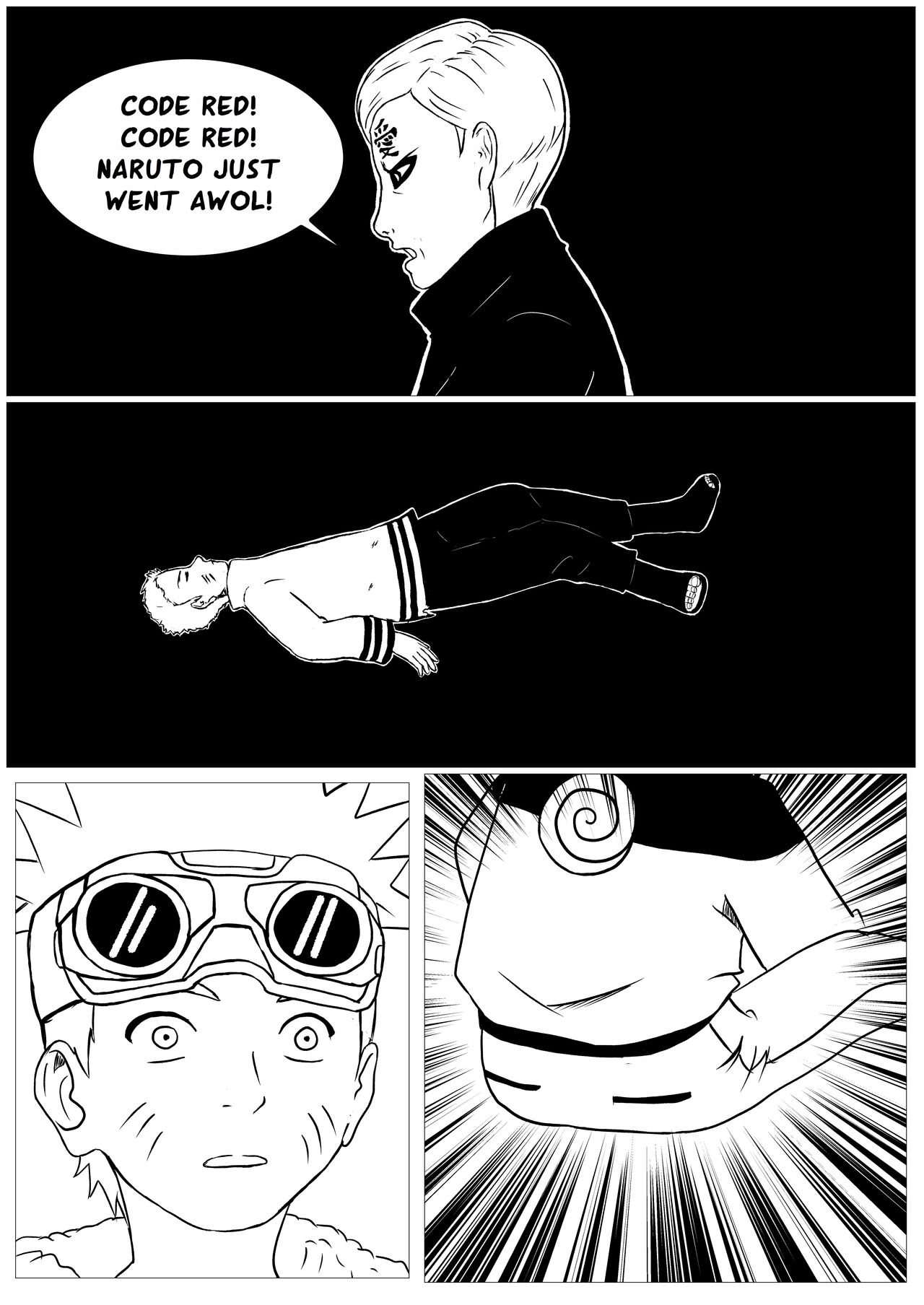 NARUTO : The Seventh Hokage Reborn ! CHAPTER 01 page 9 full