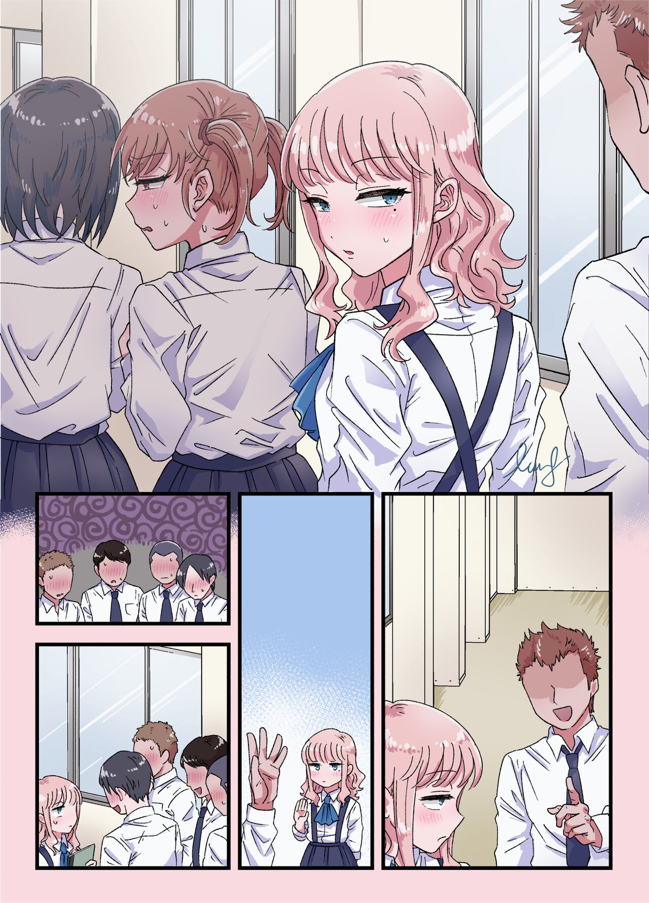 Josou Touban ~Doukyuisei no Seishori Gakari ni Erabareta Boku~ page 8 full