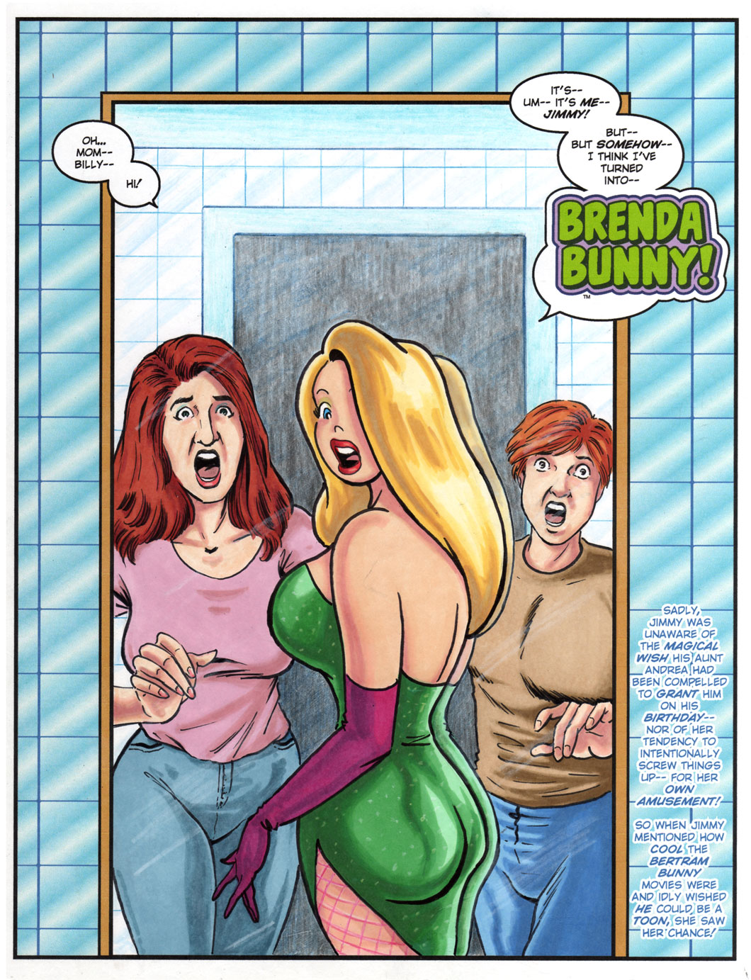 Brenda Bunny page 1 full