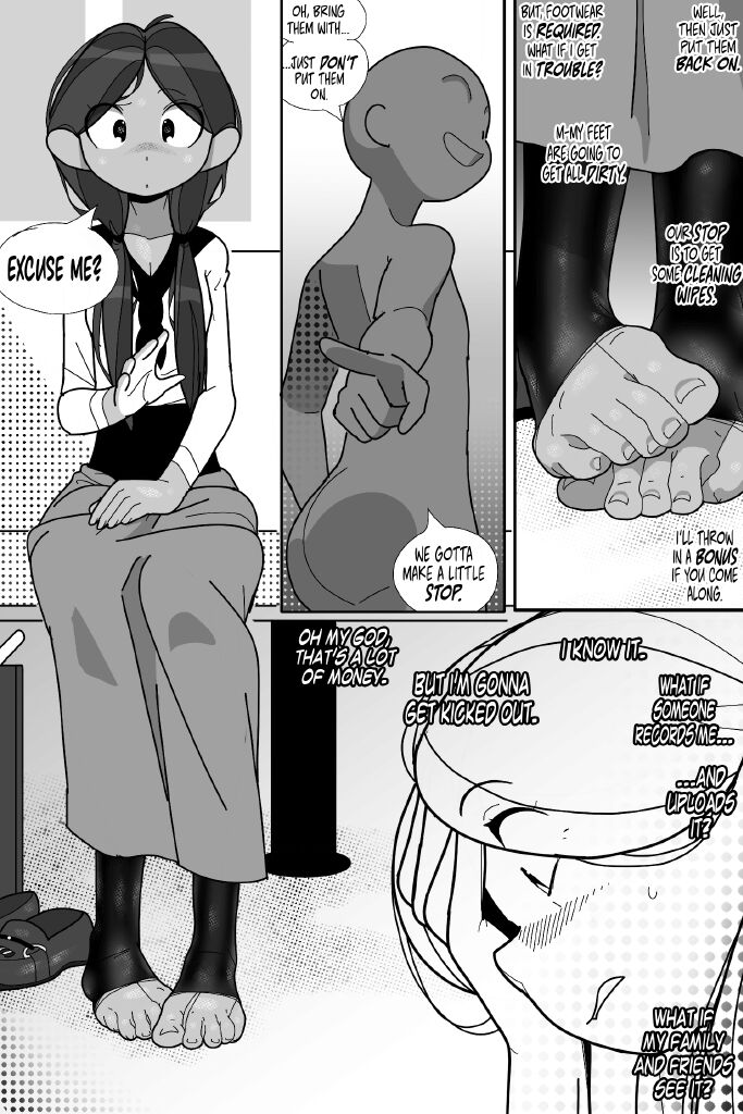 You Wanna See My Feet #2 page 5 full