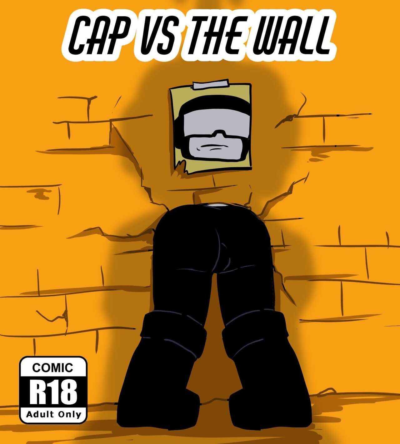 Cap Vs The Wall page 1 full