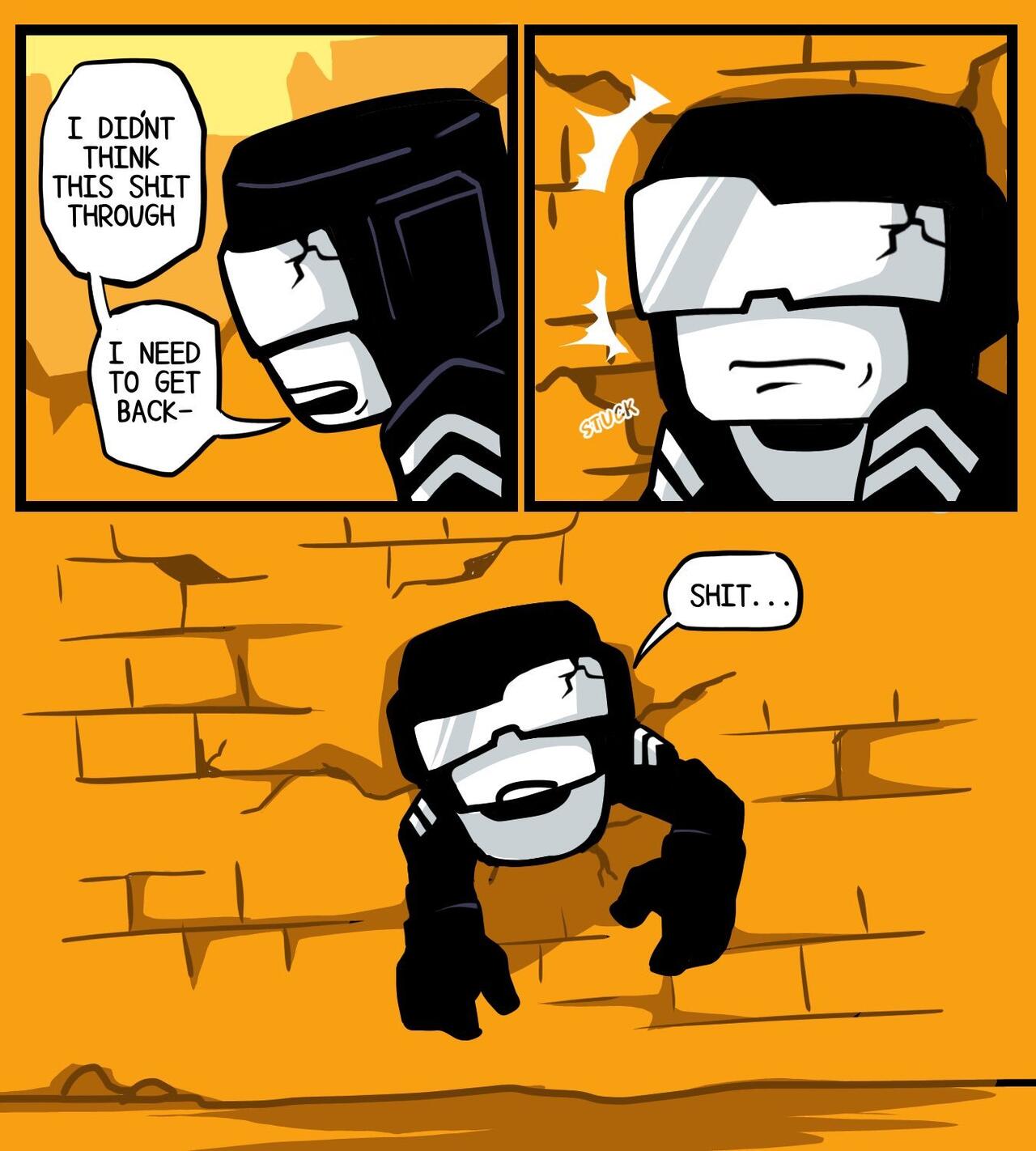 Cap Vs The Wall page 5 full