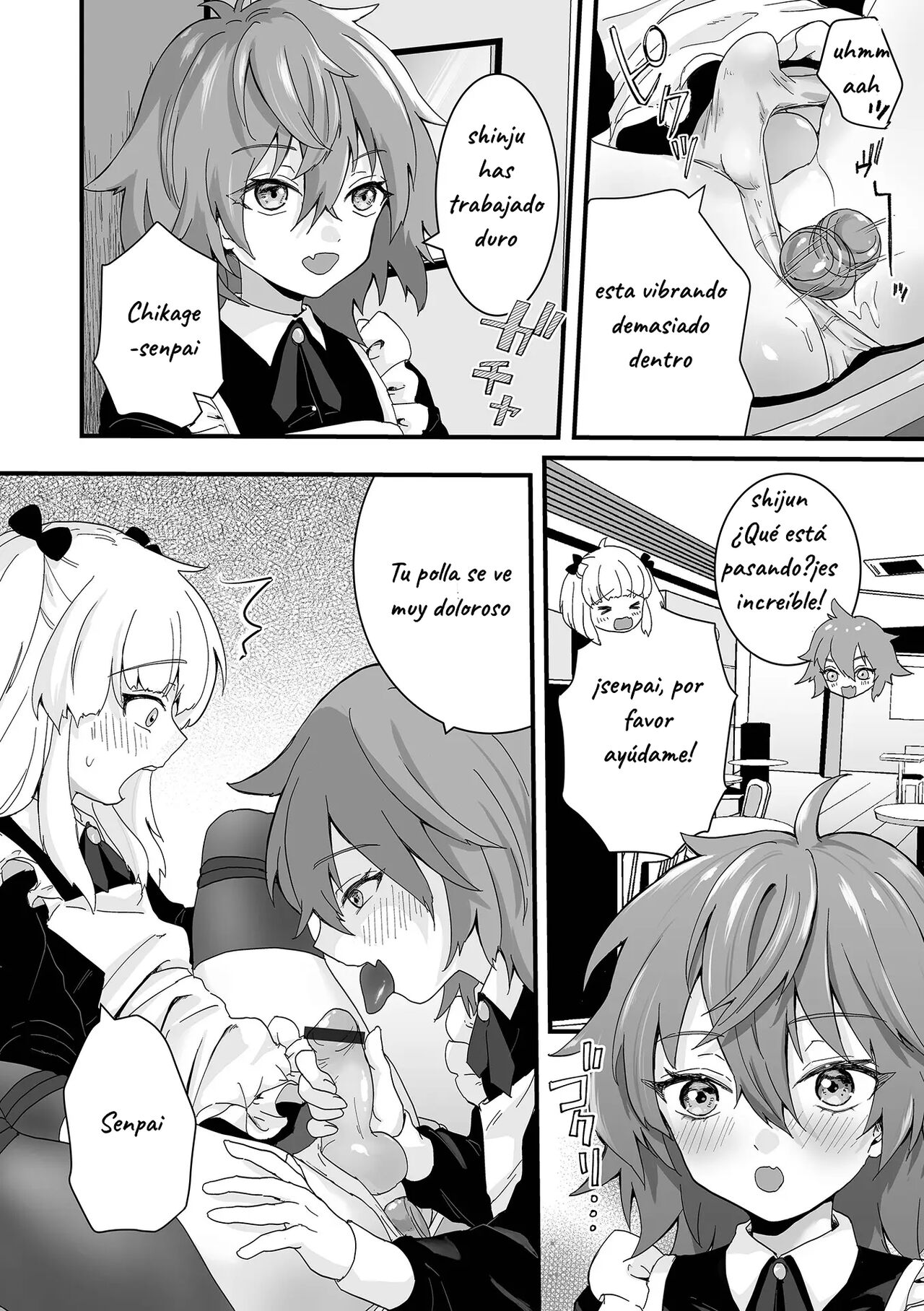 Maid-kun wa Oshioki Sareru! page 4 full