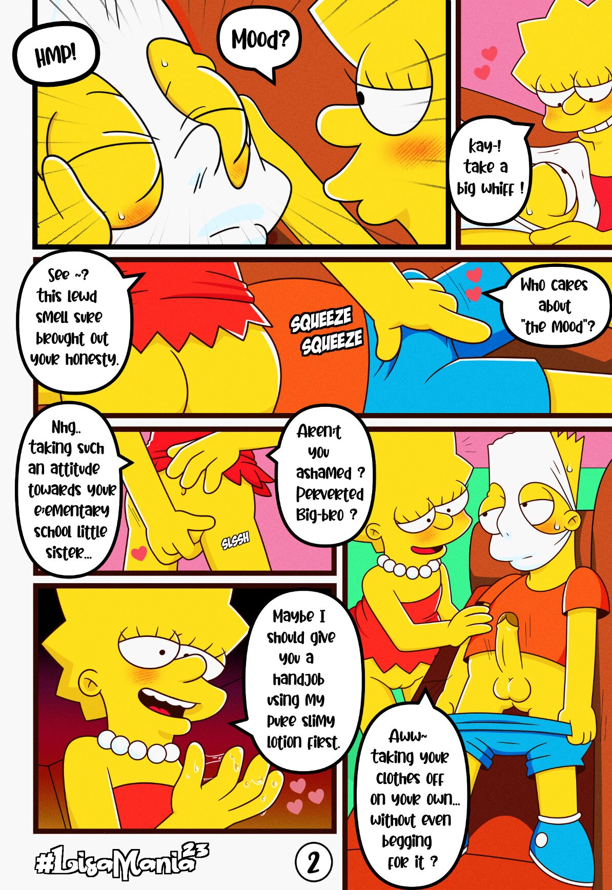 What a little sister. LisaMania 2023 page 3 full