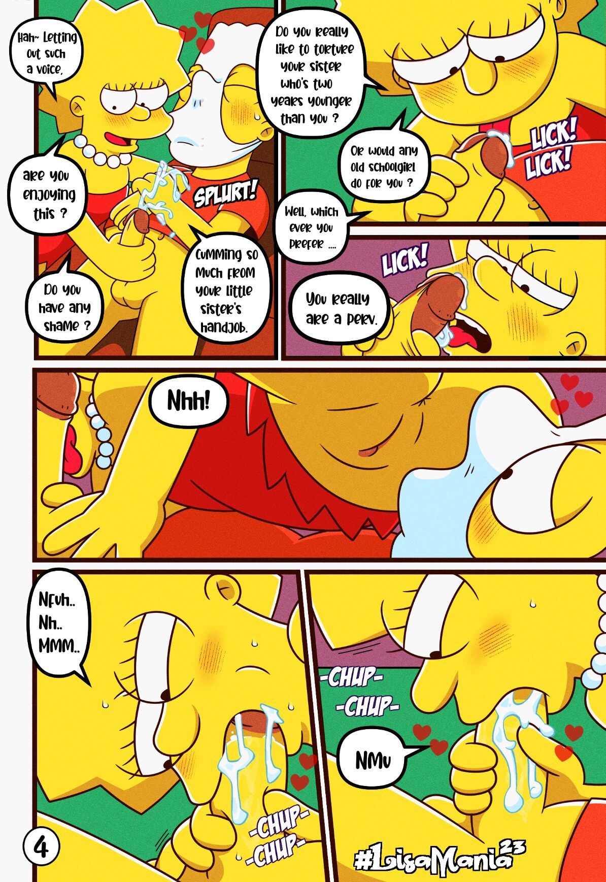 What a little sister. LisaMania 2023 page 5 full