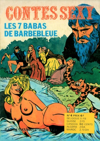 PFA - Contes sexy #4 Les 7 babas de barbebleues cover