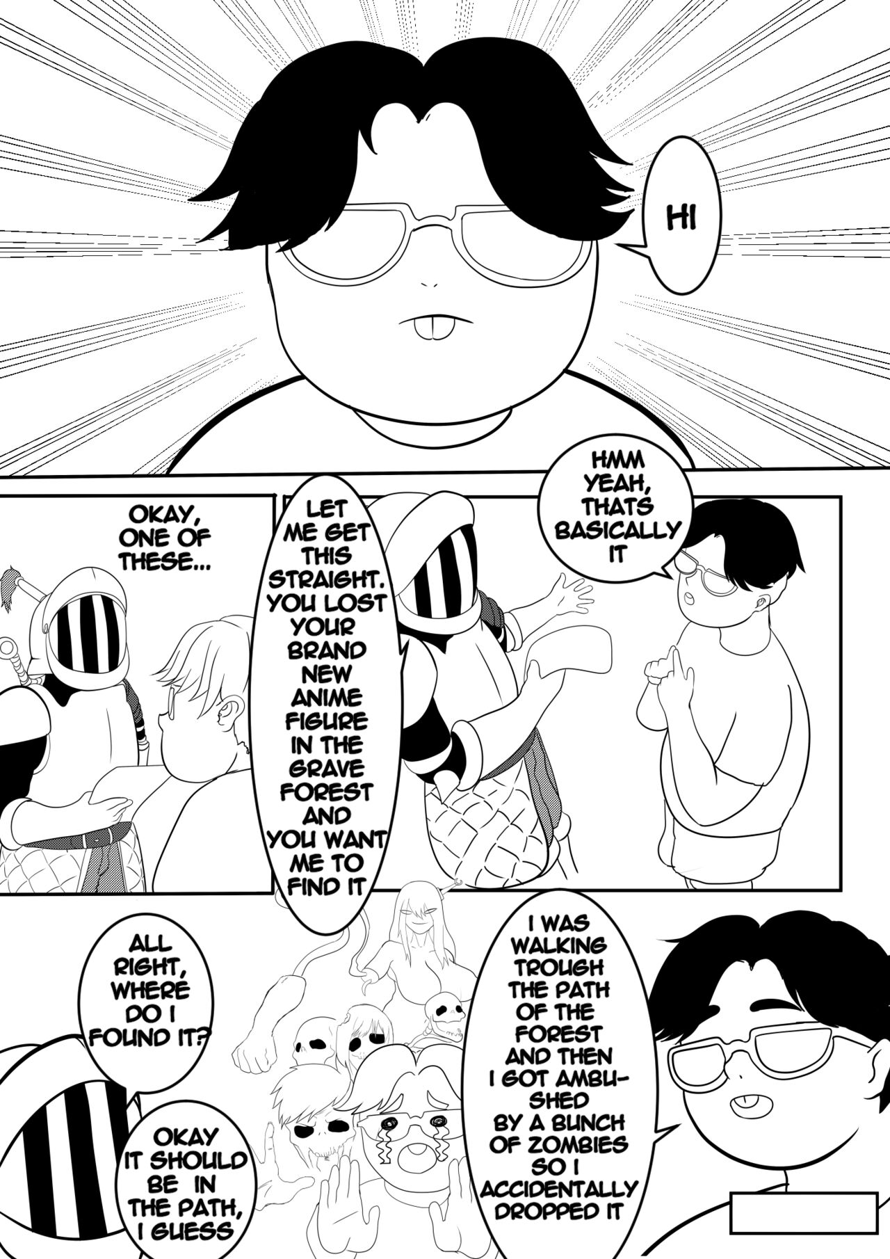 Caught By A Big Tiddy Zombie Girl page 6 full