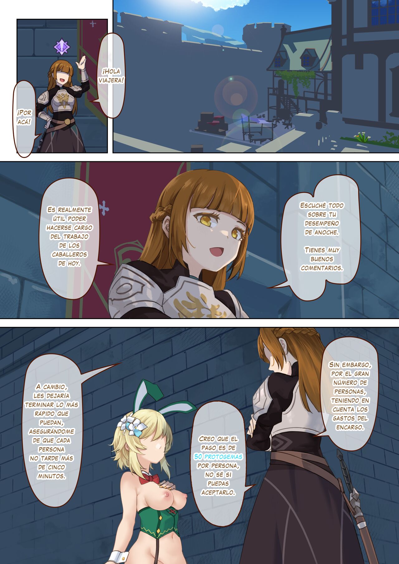 Mondstadt Spring Festival Act 2 Interlude page 1 full