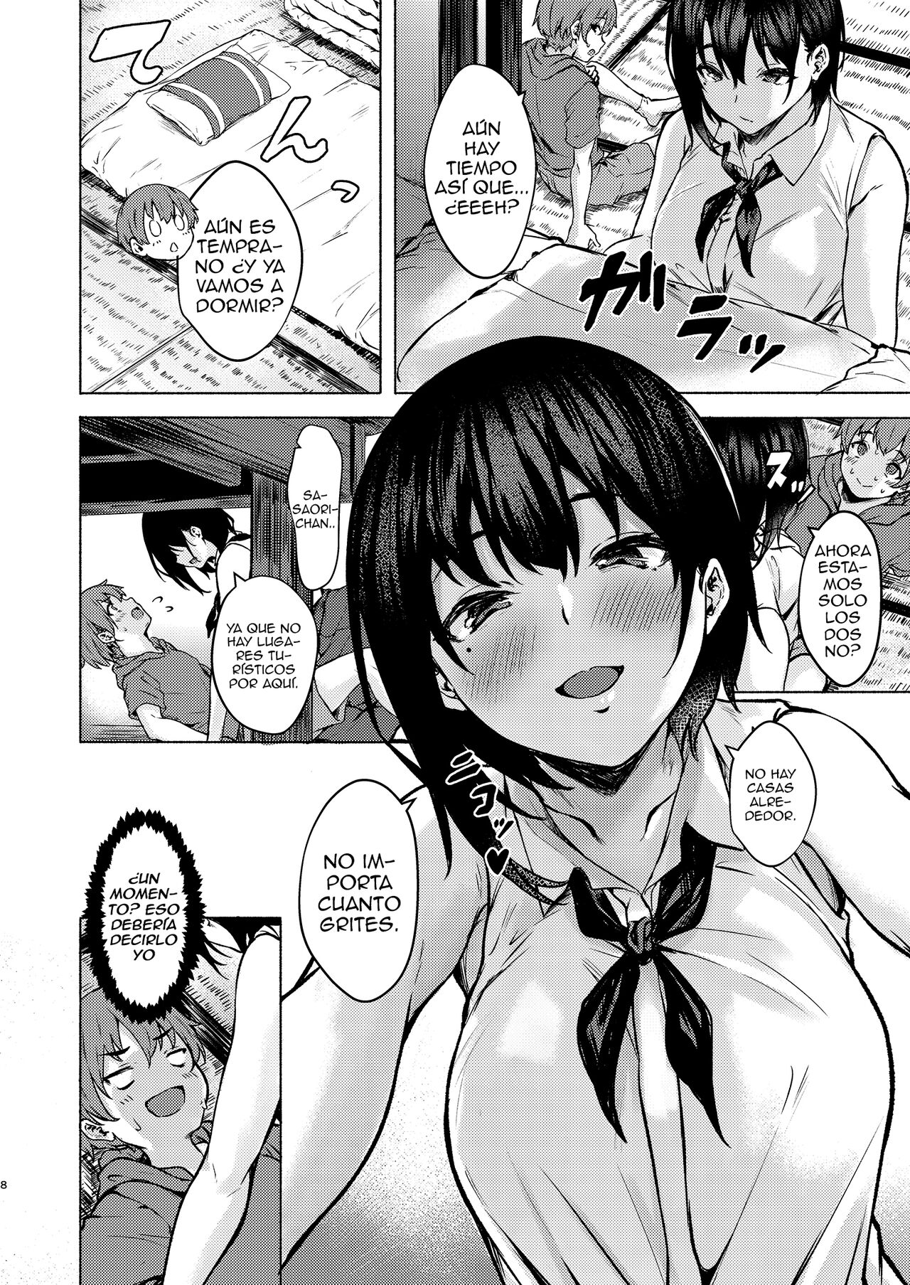 Motto Okki na Saori-chan wa Fukiyou ni Eroi | Saori-chan es más grande, torpe y lasciva page 9 full