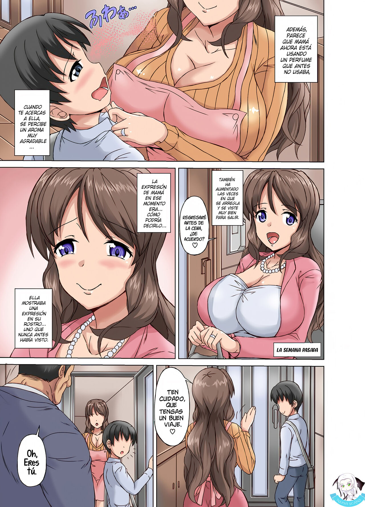Boku wa Netorare Mama o Nozokimi Suru - Espiando a mi Madre Infiel page 5 full