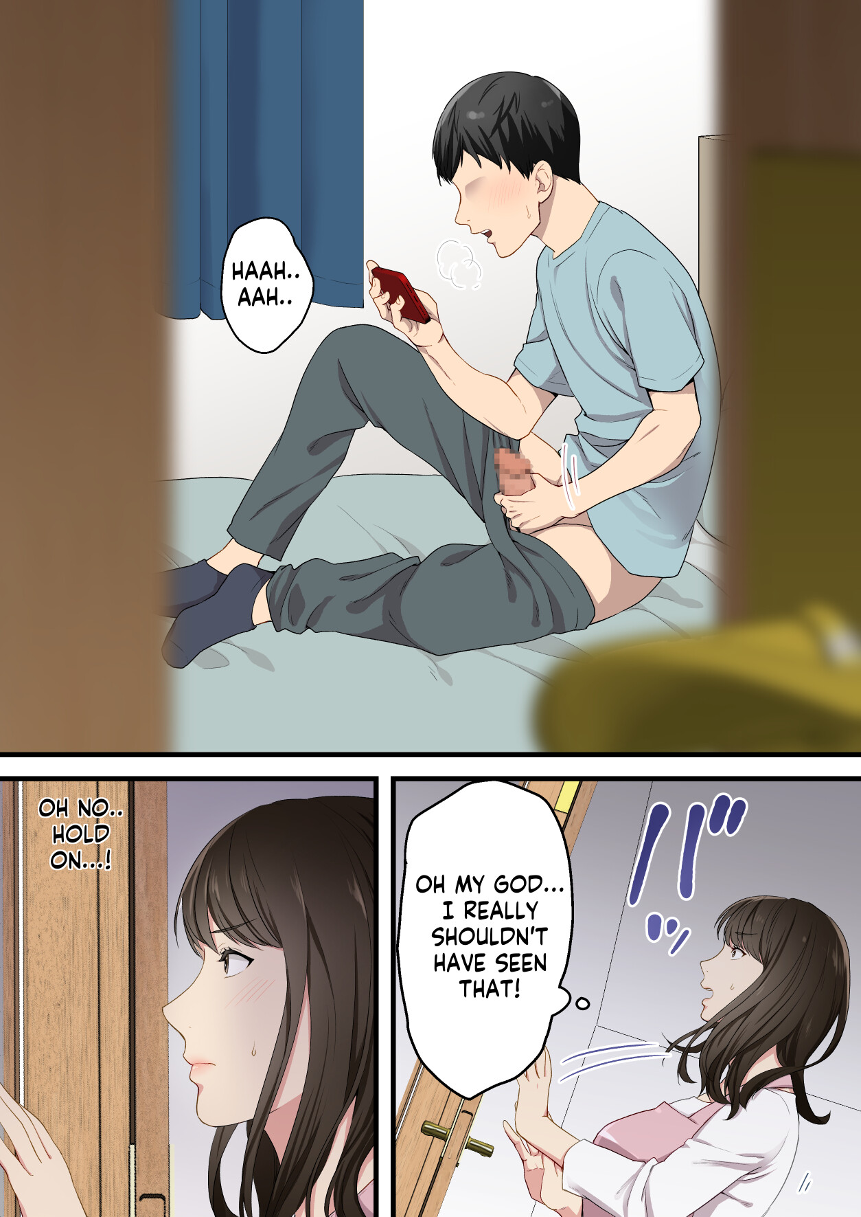 Arguing mother-son who became a loving couple page 5 full
