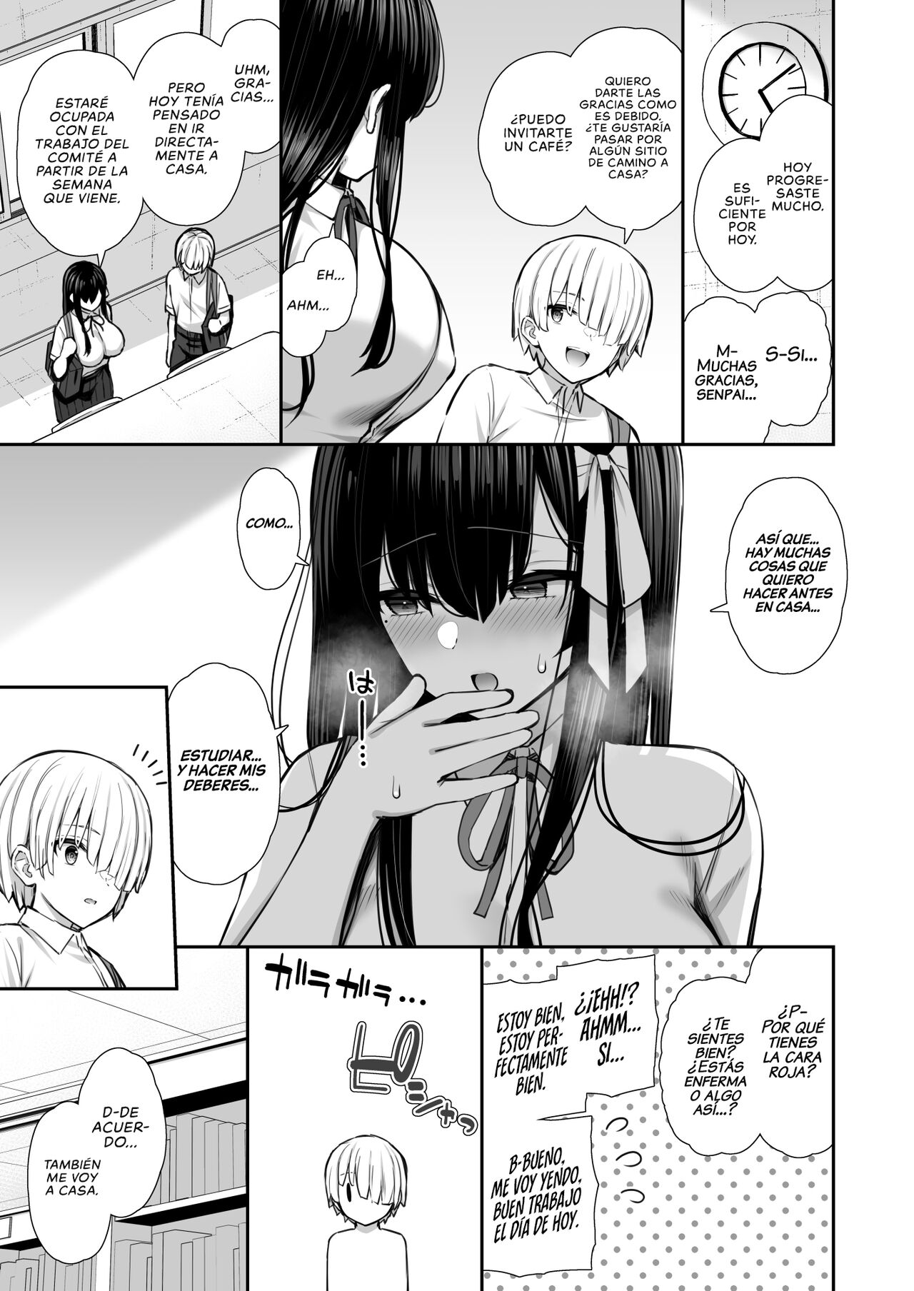 Majime-kei Yuutousei na Senpai no Ikinuki | Las Insinuaciones de la Estudiante de Honor de Ultimo Grado page 4 full