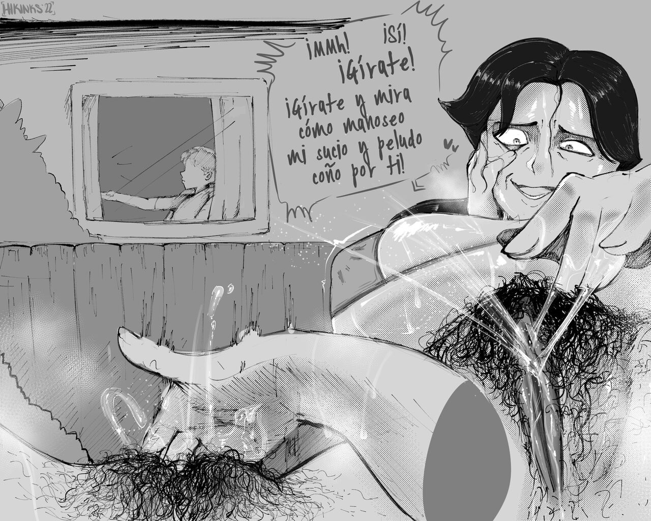 Ms. McMillis the Old Perverted Neighbor - La señora McMillis, la vecina vieja verde page 7 full