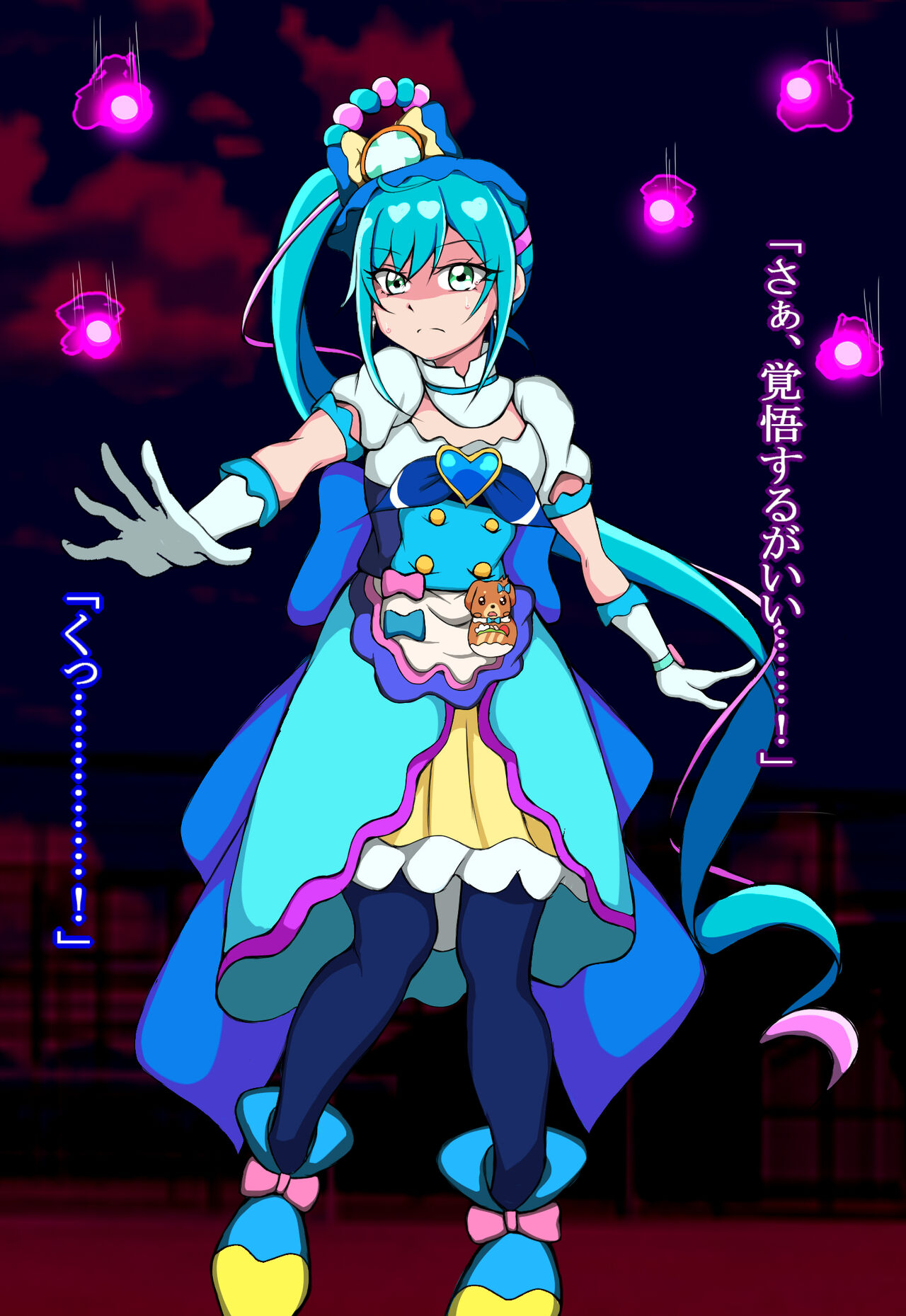 ハイグレ洗脳で完全敗北!!～プリキ○ア『キ○アスパ○シー』がハイグレ洗脳でハイグレ星人化の悪堕ちしちゃうCG集～ page 10 full