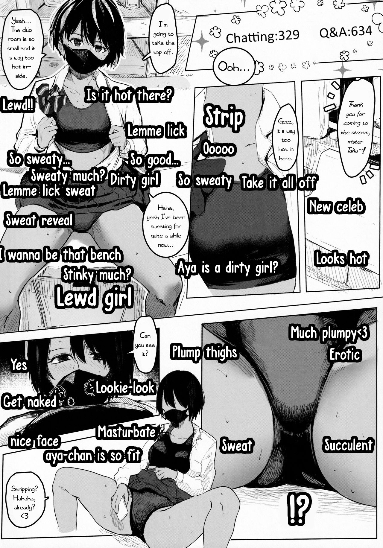 Aya-chin no Asedaku Houkago Haishin page 7 full