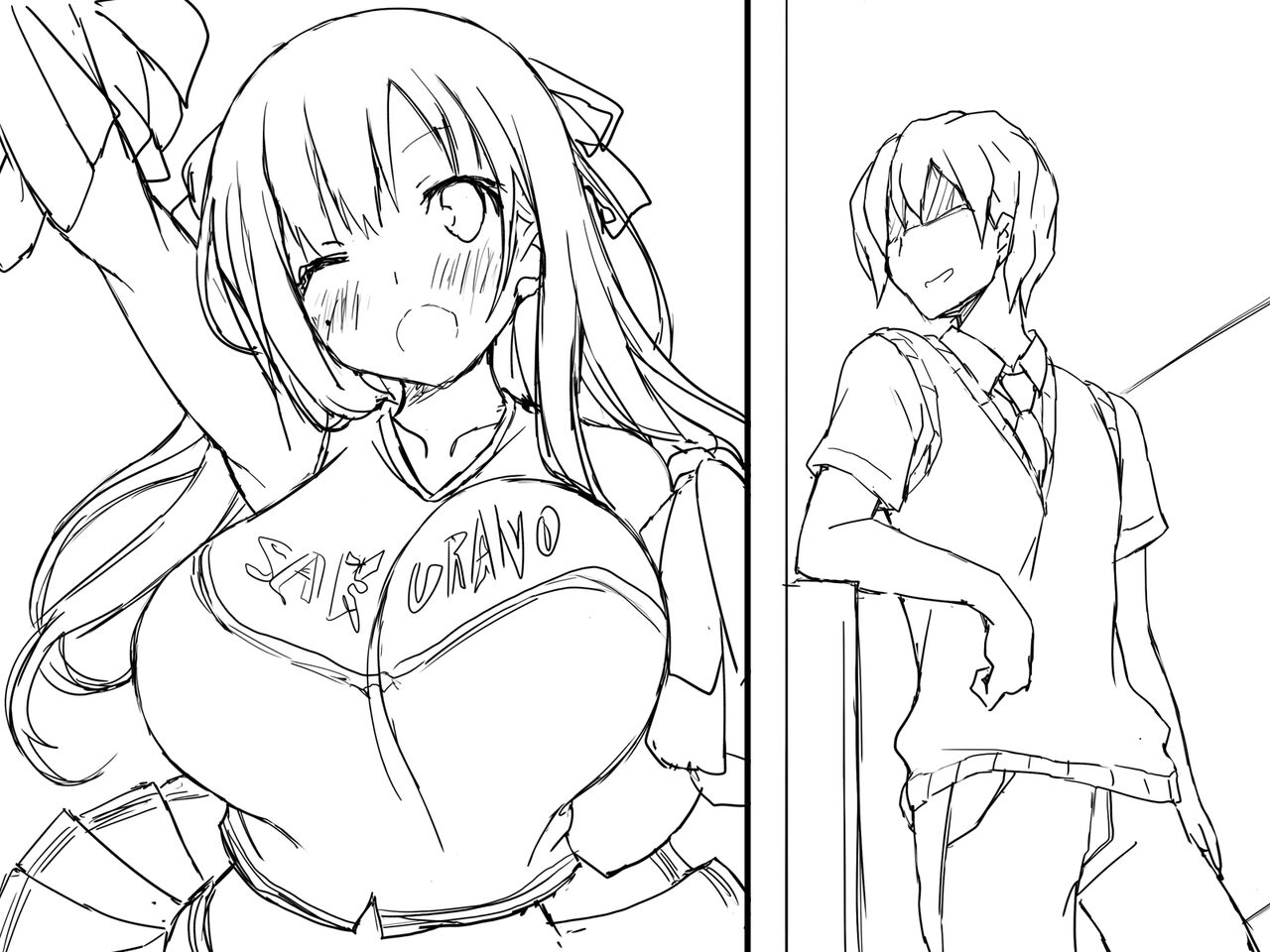 Kanojo ga Aitsu ni Sareta Koto_Rough Sketch page 8 full
