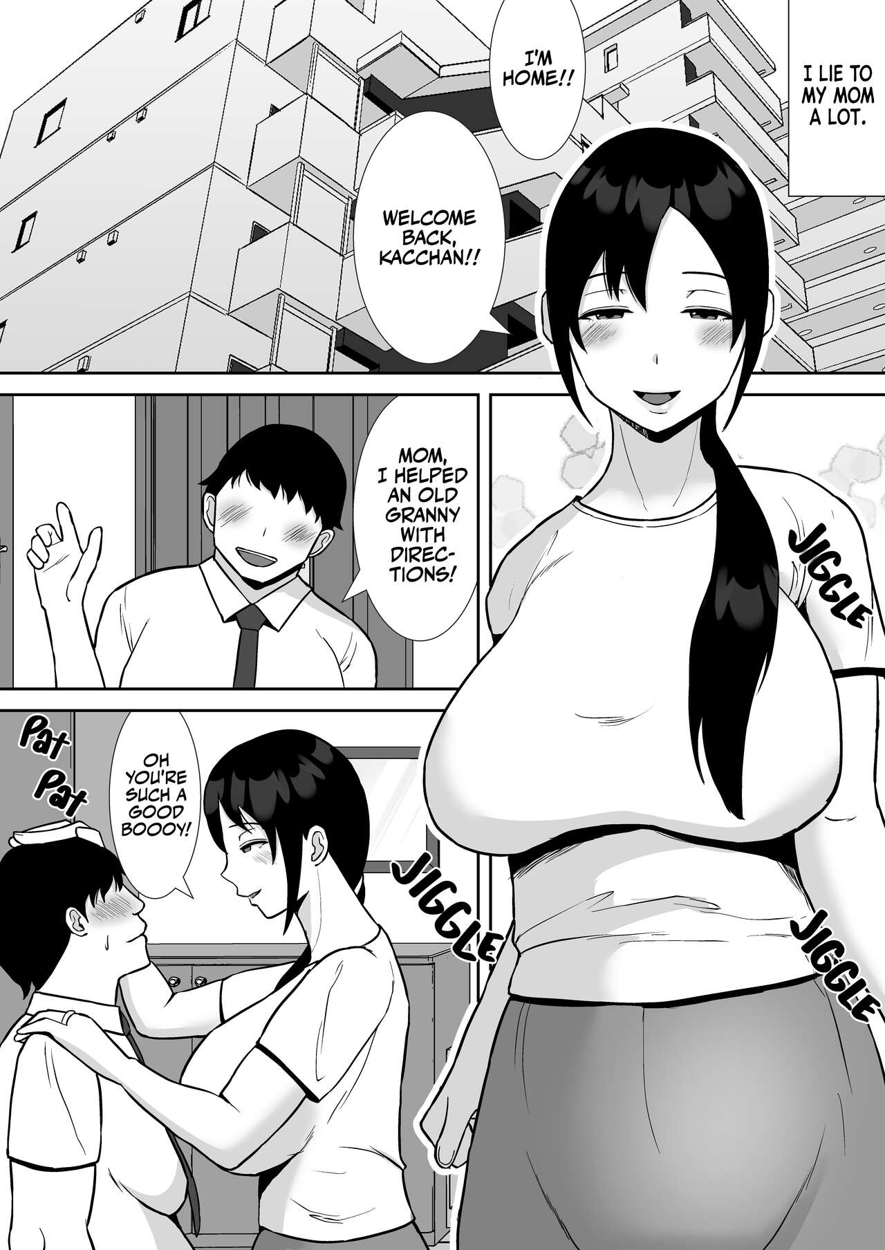 Daisuki na Kaa-san ga, Boku to Naka ga Ii Kinjo no Onii-chan to Tsukiau Koto ni Natta Hanashi | How My Beloved Mother Ended Up Dating My Close Neighborhood Friend page 3 full