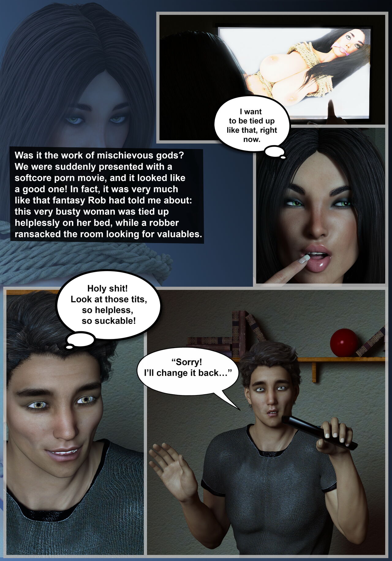 PRIZM1616 - Teri - Tied up &amp; devoured page 4 full