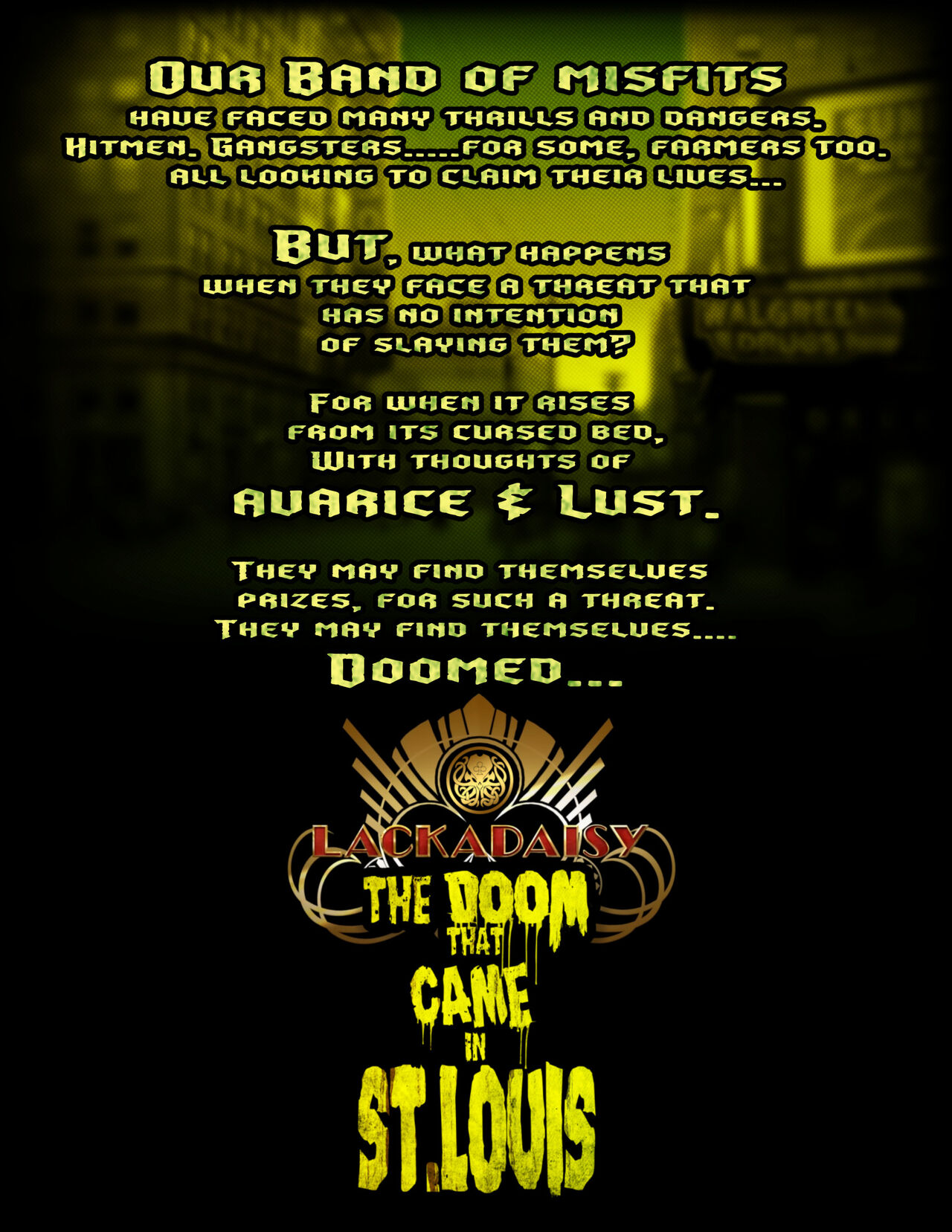 Lackadaisy : The Doom that Came in St.Louis page 1 full