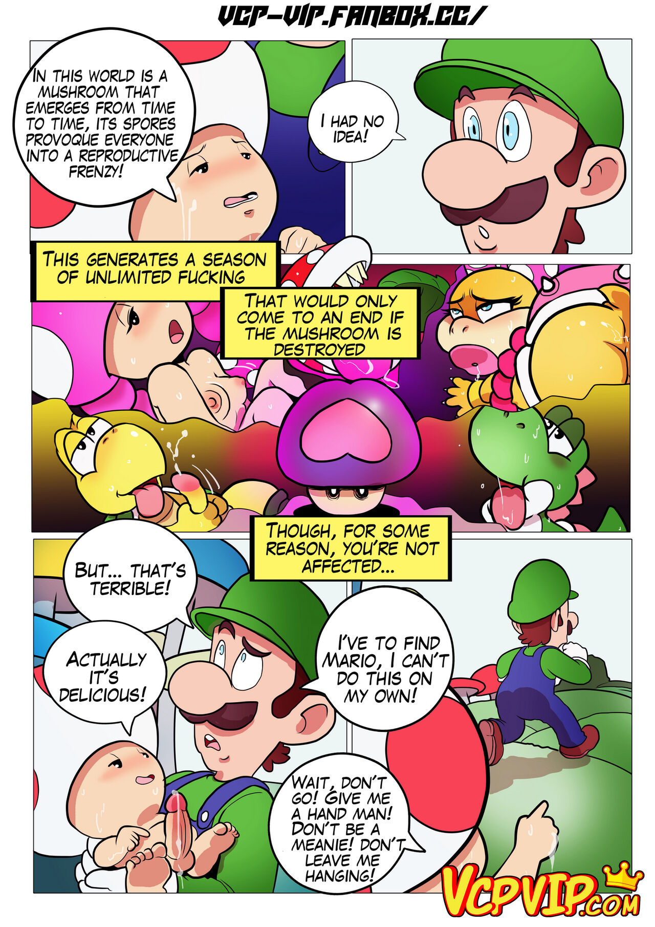 Fucker Mario Bro   - Ongoing page 5 full