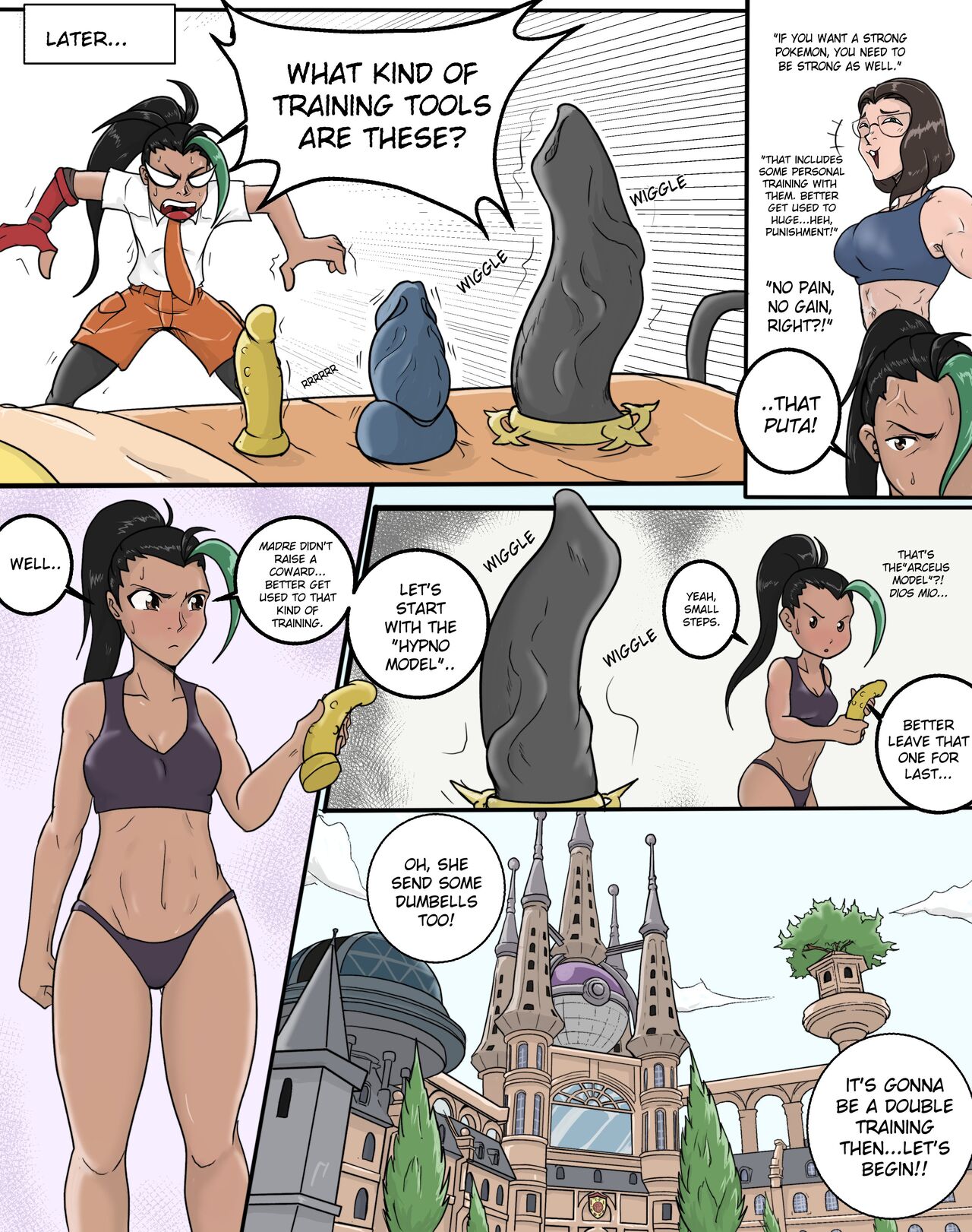 Pokemon Scarlet and Violet - A Special Training page 4 full