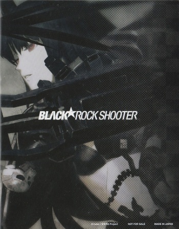 BLACK★ROCK SHOOTER BD&amp;DVD GRAPHIX BOOKLET cover