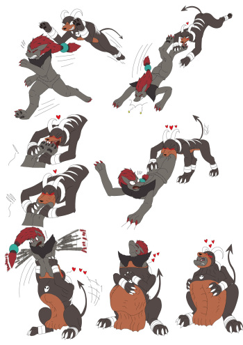 Commission Radarn - Houndoom Snack cover
