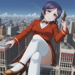love live girls giantess