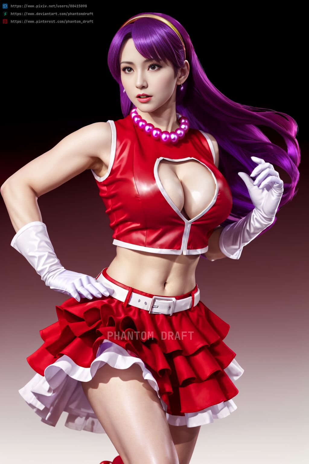 Athena Asamiya - PhantomDraft Image Set page 4 full